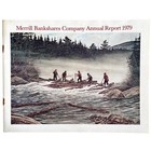Merrill Bankshares Company 1979 Annual Report Booklet Vintage Finance Lgmag