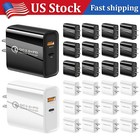 Wholesale Bulk Lot 3a Qc3 0 Usb Type C Us Home Wall Charger For Samsung Galaxy