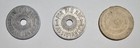 Lot Of  3  Vintage Oklahoma 1 Cent Consumer s Sales Tax Tokens