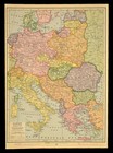 1938 Wwii Central Europe Map Germany Ceded Sudetenland Poland Czechslovakia