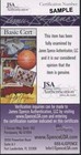 Allen Iverson Autographed Custom Philadelphia 76ers Black Stat Jersey Coa Jsa