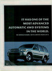 1999 Infiniti Qx4 It Has One Of The Most Advanced 4wd Systems Vintage Print Ad