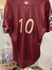 Victor Mesa Jr Beloit Sky Carp Game Worn Rare Supper Clubbers Jersey  10 Marlins