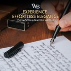 Fountain Pen Set  Medium Nib  Includes 24 Pack Ink Cartridges  Ink Refill Con   