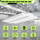 300w Led Linear High Bay Light Dimmable 45 000 Lumens Warehouse Ceiling Lights
