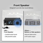 Mb4 Dual Mode Am fm Cb Radio Kit With Front Speaker Noise Canceling   Cb Antenna