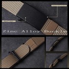 Automatic push Lock Nylon Woven Fabric Belt For Men   Nb-149