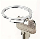 2pc Stainless Steel 30mm Flat Key Rings Silver Key Chain Split Key Ring 1 2 