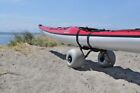 Big Sand Kayak  Boat Cart Big Balloon Tires  150  Capacity Beach Cart  Ocean  