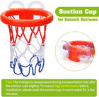 Bath Toys - Bathtub Basketball Hoop For Kids Toddlers - Bath Toys Shower Toys Fo