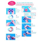 4 Size Pom Pom Maker Art Fluff Ball Weaver Needle Craft Knittin Wool Tool Kit