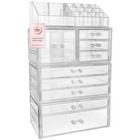 Cosmetic Makeup And Jewelry Storage Case Display Organizer 