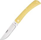 Case Xx Knife - Large Sod Buster Yellow Handles -  carbon Steel Blade  - 4 5 8 
