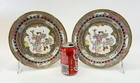 Pair Of Chinese Porcelain Plates     Famille Rose     Qing Dynasty   Guangxu Period