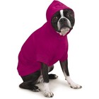 Zack And Zoey Basic Hoodie For Dogs 16in Medium Raspberry Sorbet