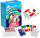 World Flags Flashcards - 245 Country Flags  Capitals  Languages   Continents    