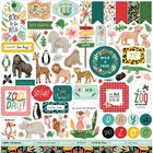 Echo Park Collection Kit Animal Kingdom 12 x12  Paper Stickers Made In Usa