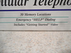 Vtg Motorola Dynasty Pocket Cell Phone W  Box  Vhs  Manual  Battery   Charger