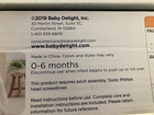 Baby Delight Portable Bouncer Alpine Deluxe Infant 0     6 Mths  Charcoal Tweed