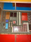 Rare Vintage Lundby Wooden Dollhouse Sweden Balcony With Roof Top