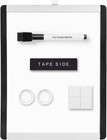 Small Dry Erase Whiteboard  Magnetic Whiteboard With Marker And Magnets  8 5  X 