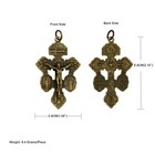 Miraculous Medal st  Benedict crucifix Cross Charms Pendant For Diy Rosary Ne   