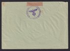 Latvia 1942 Ostland  Cover From Alt-schwanenburg  vecgulbene Manor   Wwii