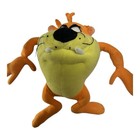 Looney Tunes Warner Bros Plush   Neon Tweetie  Taz  And Orange Taz  lot Of 3 