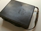 Vintage Leitz   Leica  Leather Rigid Camera - Lens  Case   Box  2