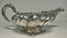 Georgian London Sterling Silver Lobed Footed Creamer Pitcher Ebener Coker  