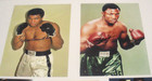 Muhammad Ali joe Frazier Boxing Greats  Scoreboard coa Signed 11x14 Photo