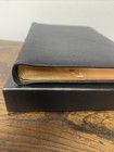 Crossway Esv Heirloom Bible  Omega Edition  Goatskin Leather  Black  New 