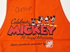 Home Depot Celebrate Mickey 75 Inspearations Childs Apron Used With Name Austin