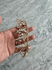 Wedding Hair Crystal Rhinestone Bridal Tiara Headpiece Gold Crown