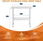Stainless Steel 60  X 24  Kitchen Work Table Commercial Restaurant Prep Table