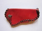 Vintage Leather Key Ring Holder Snap Wallet Retro 1950 s Or Before Free Ship