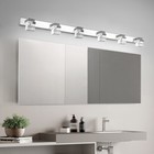 6 Heads Modern Bathroom Vanity Led Crystal Mirror Light Front Wall Lamp Fixtures