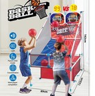 Basketball Arcade Game  Kids Double Basketball Hoop With Balls   Pump  Fun Sp   
