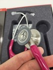 3m    Littmann   Cardiology Iv Stethoscope Raspberry Tube  27 Inch  6158 New
