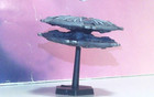 Battlestar Galactica Titanium-scale Classic Cylon Basestar 2  Metal Miniature  1