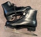 Ccm Competitor Black Ice Figure Skates Size 10