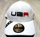New Era Ryder Cup Hat Mens Adjustable White Usa 2020 Practice Rounds Golf