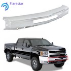Chrome Steel Front Bumper Impact Face Bar For Chevy Silverado 1500 2007-2013