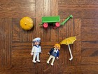 Playmobil Victorian Dollhouse Mansion  5402 Boy   Girl With Pumpkin Set Complete