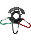 Water Bottle Holder With Carabiner Clip Silicone For Outdoor Camping backpacknew