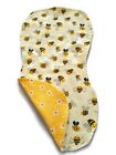 Flannel Burp Cloths Large Contoured Double Fabric Mix Or Match Handmade