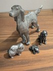 Miniature Pewter Vintage Lot Of 4