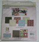 Colorbok Christmas Scrapbooking Paper 12x12 Page Kit Stickers Punch Outs