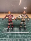 Vgt Lot Of 2 Mattel 1966 Major Matt Mason Man In Space Figure Sgt Storm   Helmet