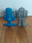 2 Vintage 80s Capt Crunch Quaker Cereal Premium Pvc Figures 2  Cap n Robot Lot